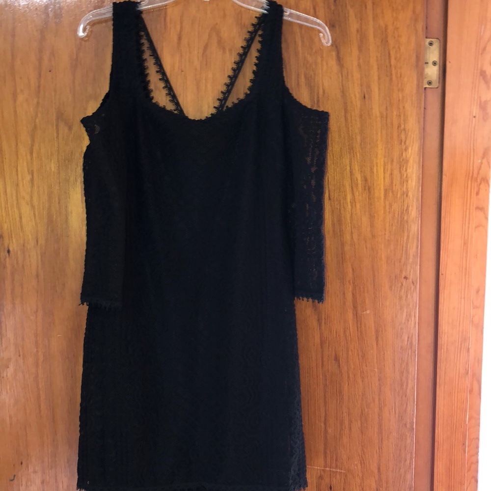 Fall off the shoulder free people dress